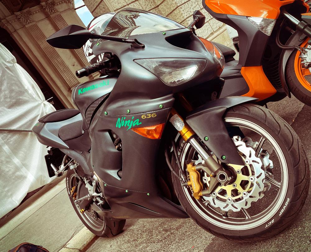 Motorrad verkaufen Kawasaki Ninja 636 2005 Ankauf